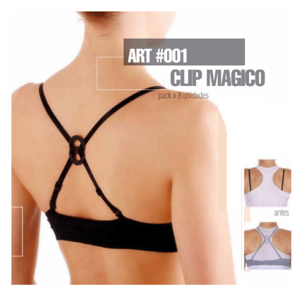 ART.IB001 CLIP MAGICO PACK X8 UNIDADES