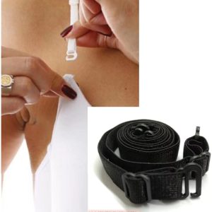 ART.IB711 BRETELES DESMONTABLE PACK X3 DE 10 MM GANCHO PLASTICO