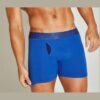 ART.AC5048 BOXER CON BRAGUETA ALGODON Y LYCRA COMBINADO