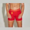 ART.AC5048 BOXER CON BRAGUETA ALGODON Y LYCRA COMBINADO
