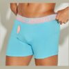 ART.AC5048 BOXER CON BRAGUETA ALGODON Y LYCRA COMBINADO