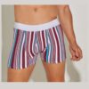 ART.AC5056 BOXER ALGODON A RAYAS VERTICAL CON ELASTICO PERSONALIZADO