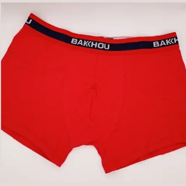 ART.BK601900 BOXER CORTO ALGODON Y LYCRA ELASTICO BAKHOU NAUTICO