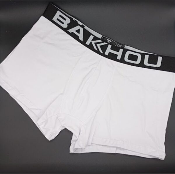 ART.BK602000 BOXER ALGODON Y LYCRA LISO CON COLLARETA