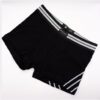 ART.BK602028 BOXER ALGODON Y LYCRA LISO CON ESTAMPA LOCALIZADA