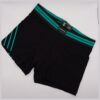 ART.BK602028 BOXER ALGODON Y LYCRA LISO CON ESTAMPA LOCALIZADA