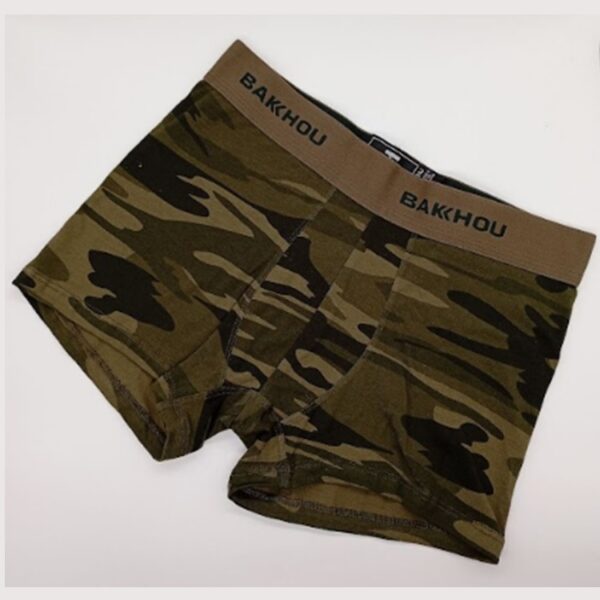 BK602043_verde_fylo_lenceria ART.BK602043 BOXER ALGODON Y LYCRA ESTAMPADO CAMUFLADO