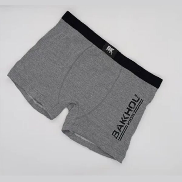 ART.BK604022 BOXER NIÑO ALGODON LISO ESTAMPA BAKHOU NIÑOS KIDS