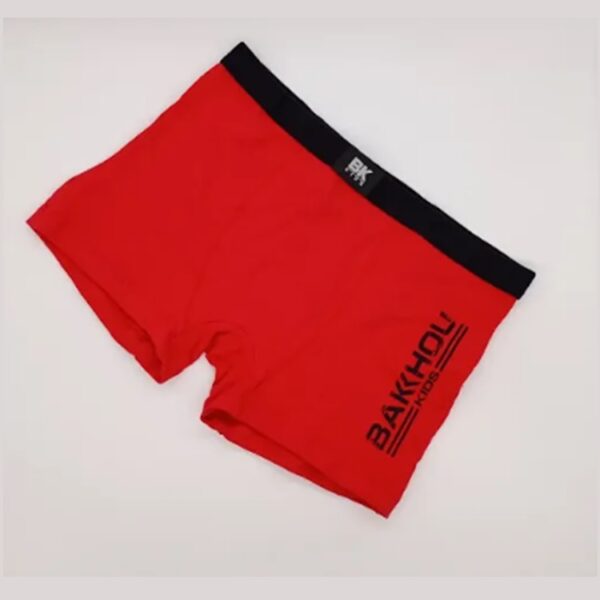 ART.BK604022 BOXER NIÑO ALGODON LISO ESTAMPA BAKHOU NIÑOS KIDS