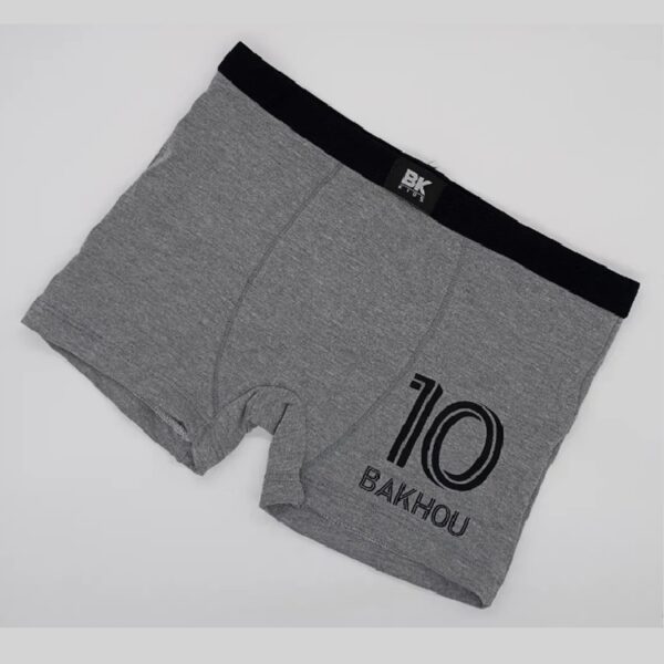 ART.BK604041 BOXER NIÑO ALGODON LISO CON ESTAMPA