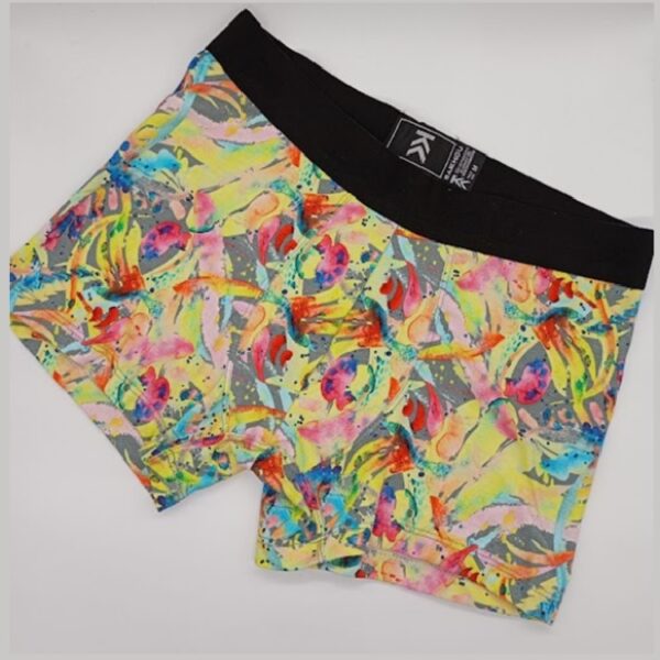 ART.BK602031 BOXER ALGODON Y LYCRA ESTAMPADO DIGITAL PINCELADAS
