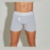 ART.AC5048 BOXER CON BRAGUETA ALGODON Y LYCRA COMBINADO