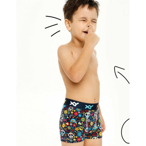 ART.XY1013 BOXER NIÑO DE ALGODON Y LYCRA ESTAMPADO